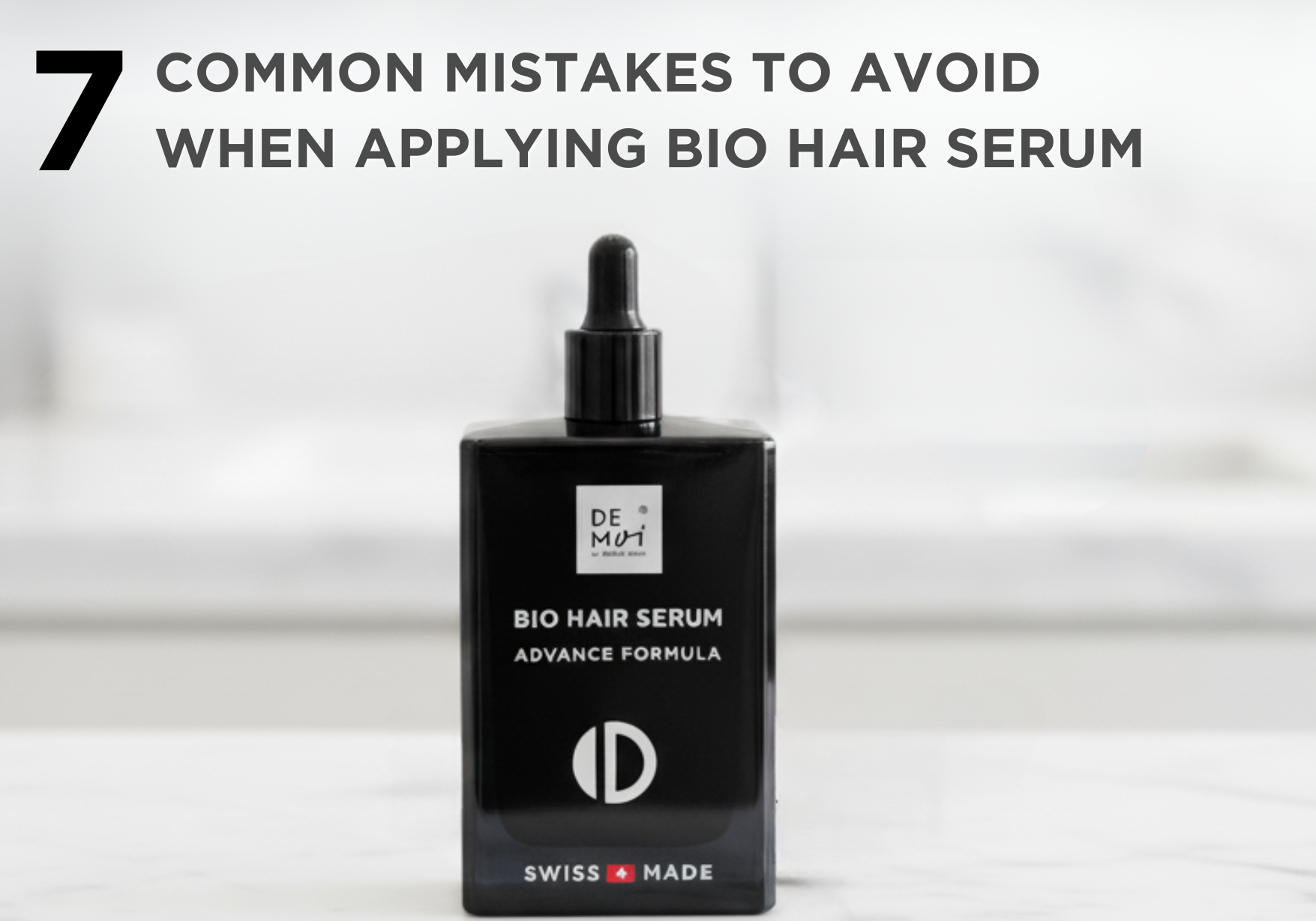 Bio Hair Serum Application Guide