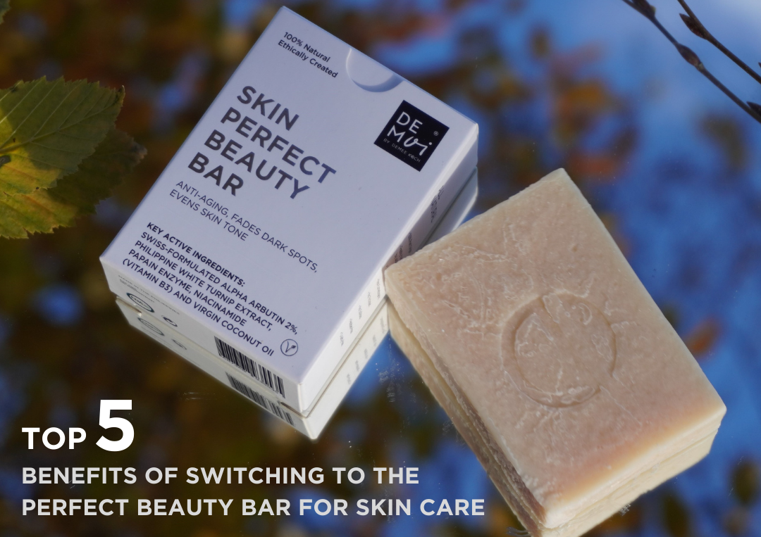 Beauty bar for glowing skin