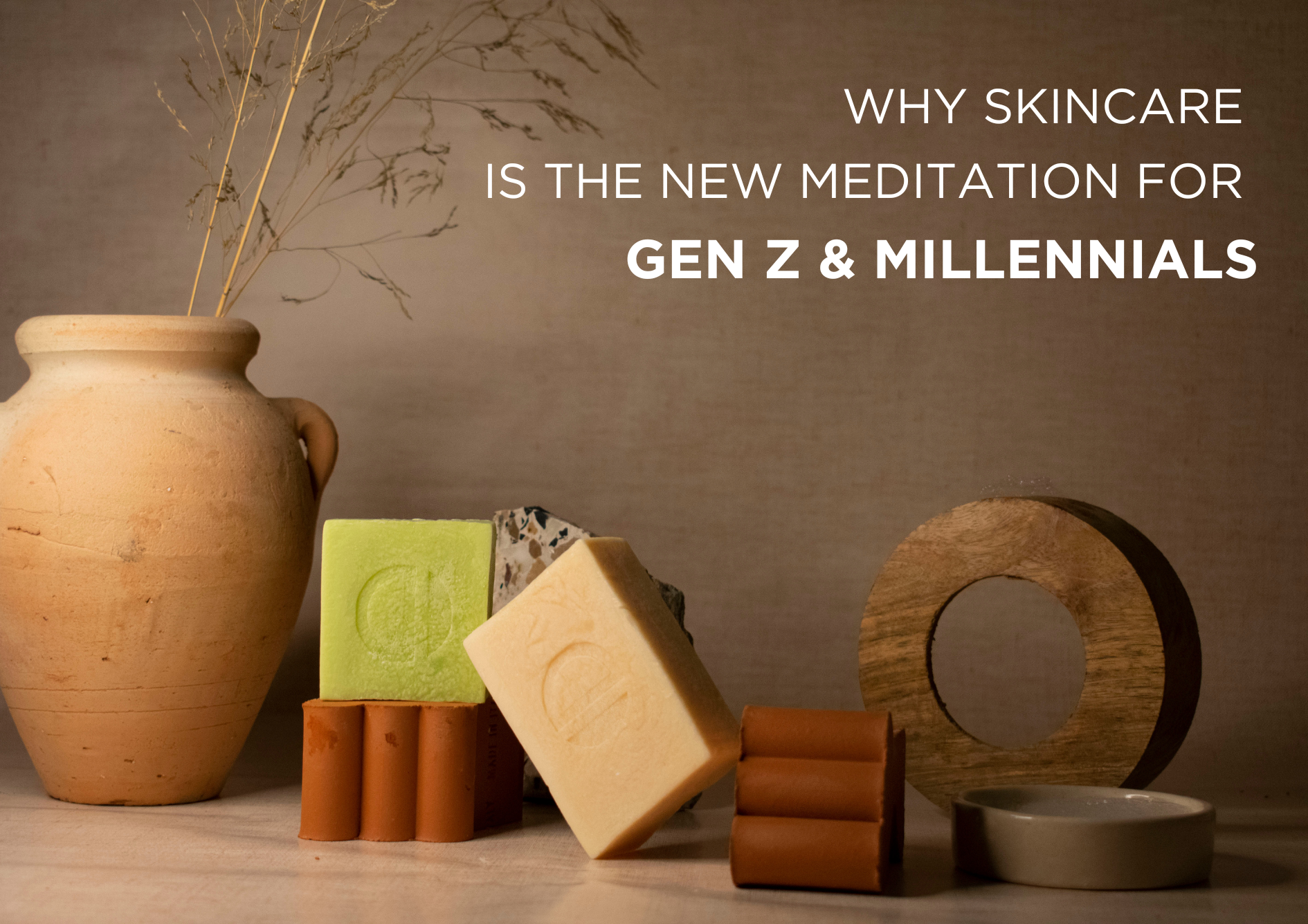 Mindful skincare routine as meditation for Millennials
