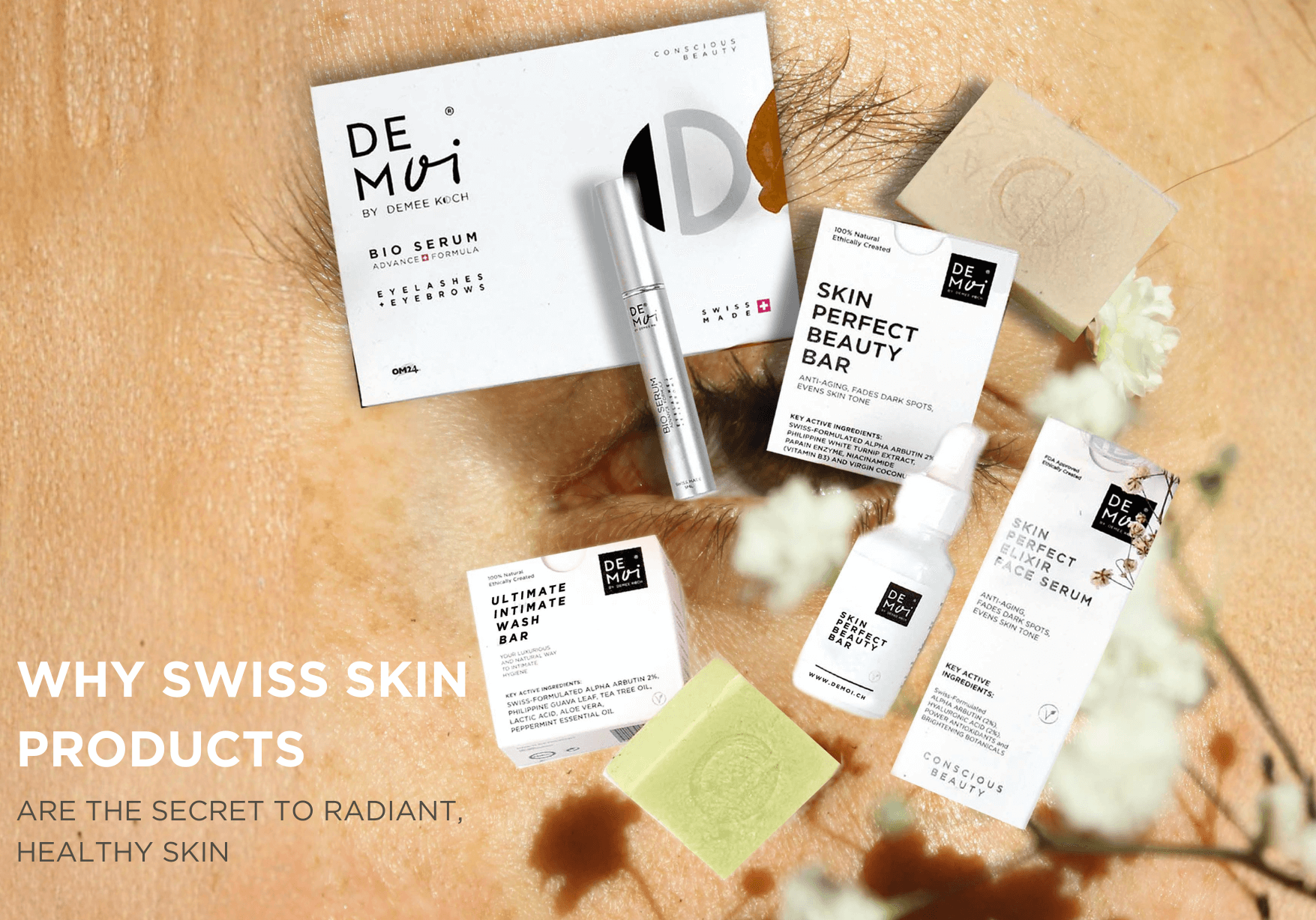 Swiss skincare products for radiant and healthy skin
