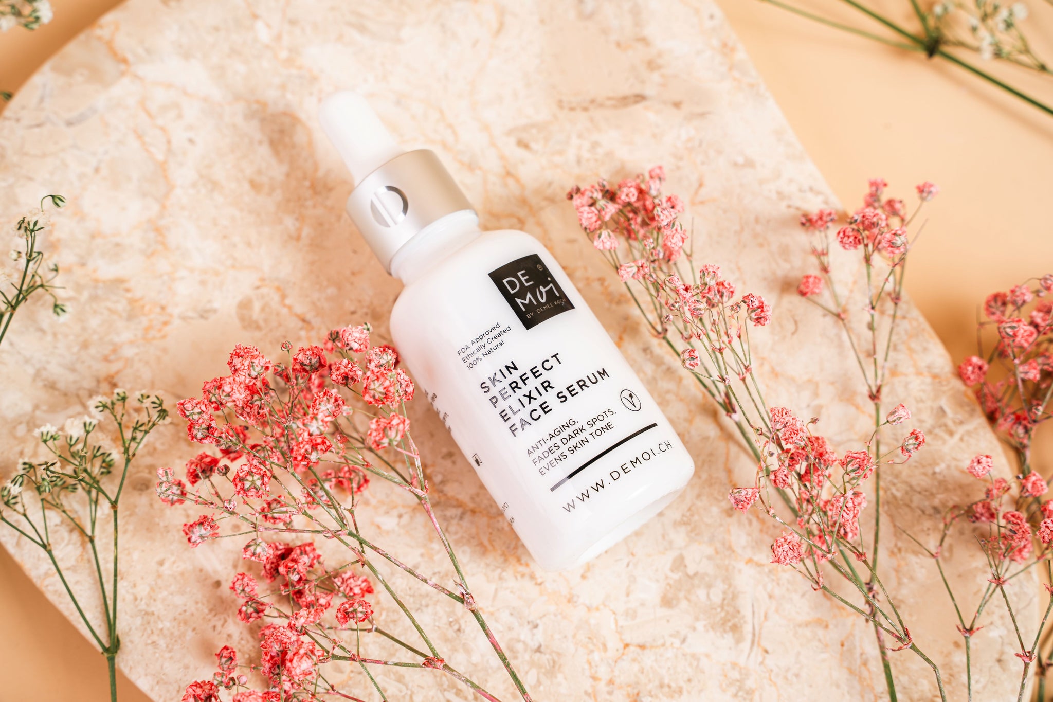 Power Duo: DE MOI Bio Serum: Eyelashes + Eyebrows and High Performance Face Elixir Serum