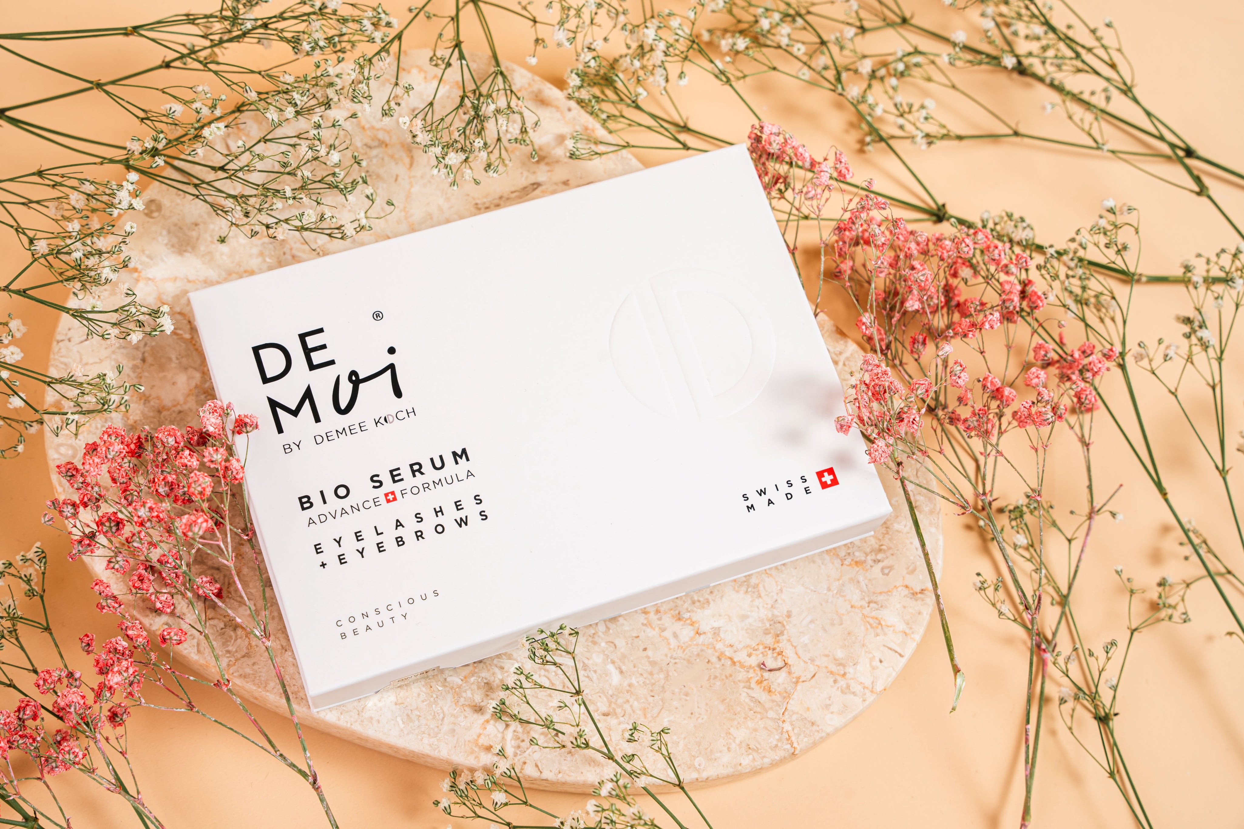 Power Duo: DE MOI Bio Serum: Eyelashes + Eyebrows and High Performance Face Elixir Serum