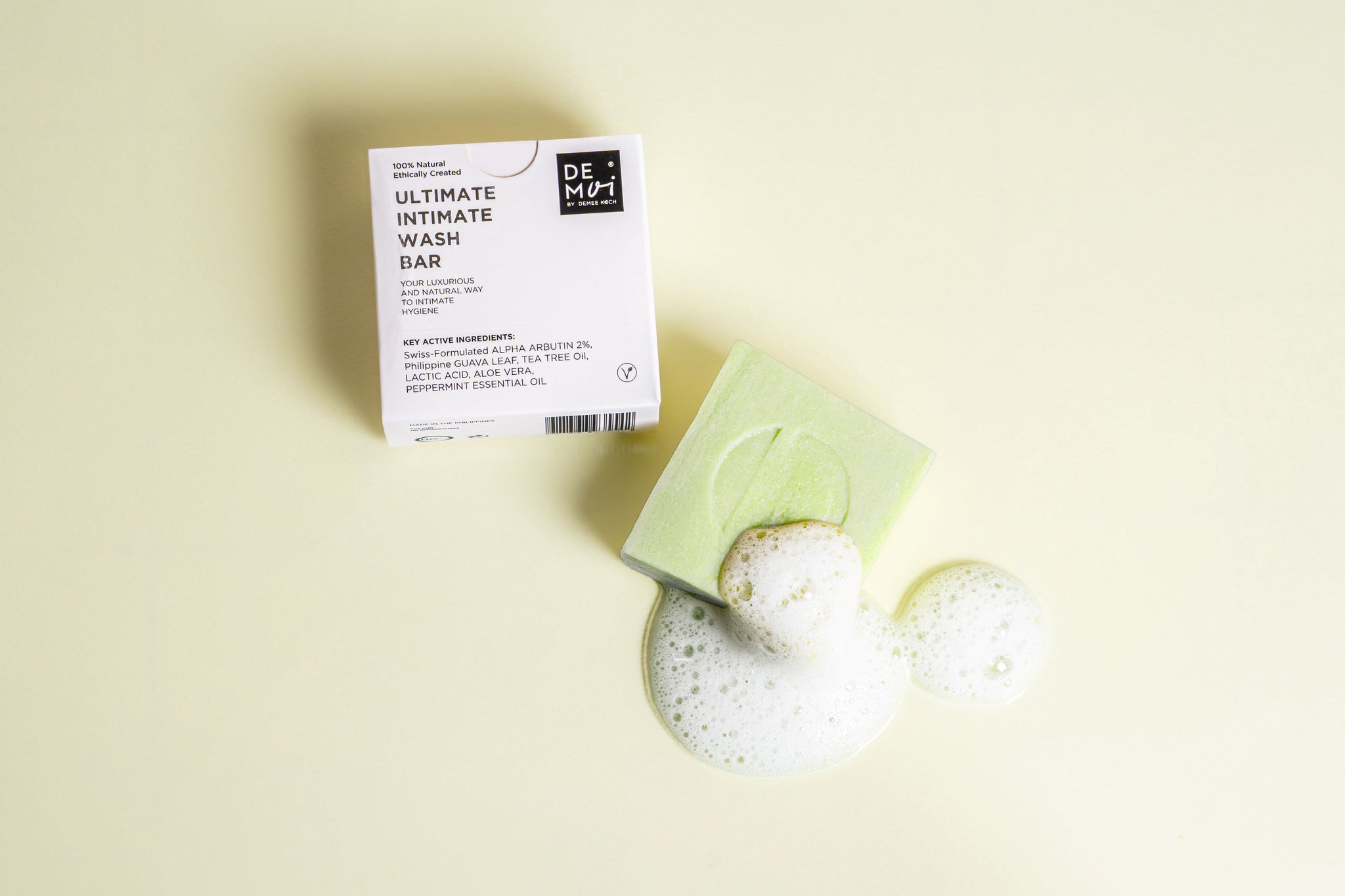 Komplett natürliches Hautpflegeset: Komplett natürliches Gesichtselixier/ Beauty Bar/ Ultimate Intimate Bar 